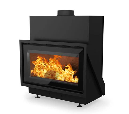 ドブレ VISTA700C ワイドガラスの薪ストーブ(写真:Dovre)